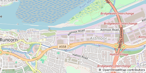 Map of Runcorn