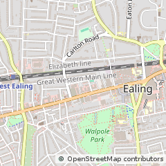 Map of Ealing