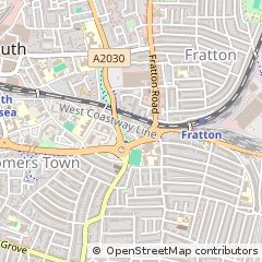 Map of Portsmouth, Hampshire