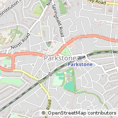 Map of Poole, Dorset