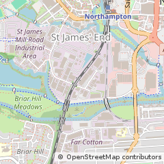 Map of Northampton