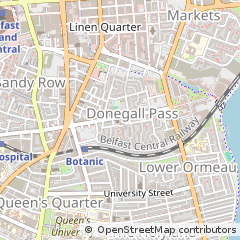 Map of Belfast