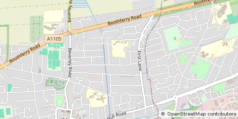 Map of Hessle, East Yorkshire