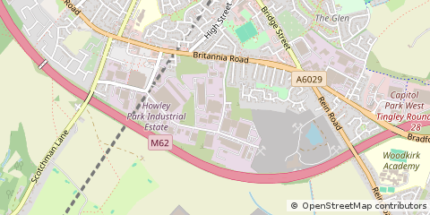 Map of Leeds