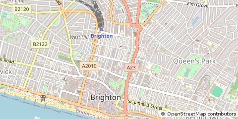 Map of Brighton