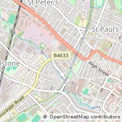 Map of Cheltenham