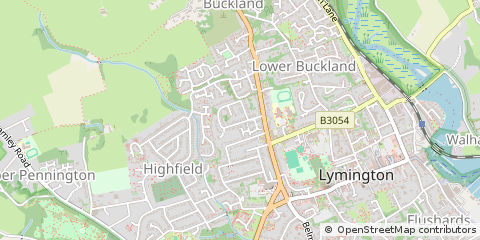 Map of Lymington