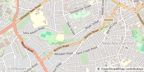 Map of Derby