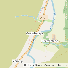 Map of Lanarkshire