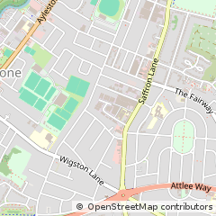 Map of Leicester