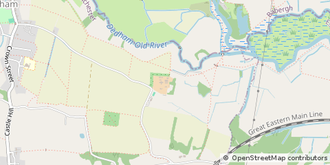 Map of Dedham Colchester, Essex