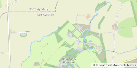 Map of Ayrshire