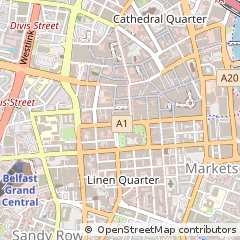 Map of Belfast