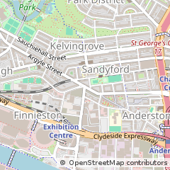 Map of Glasgow