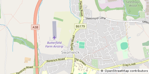 Map of Alfreton