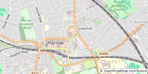 Map of Harrow