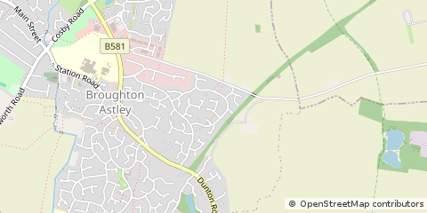 Map of Leicester, Leicestershire