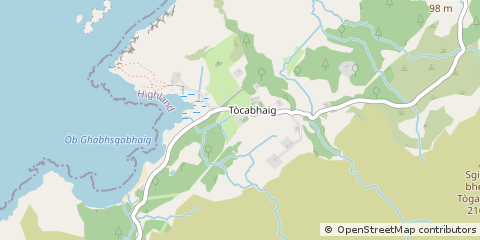 Map of Isle of Skye, Highland Region