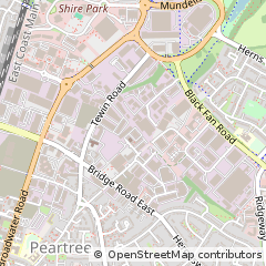 Map of Welwyn Garden City, Hertfordshire