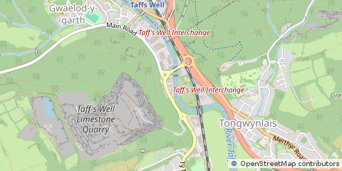 Map of Cardiff