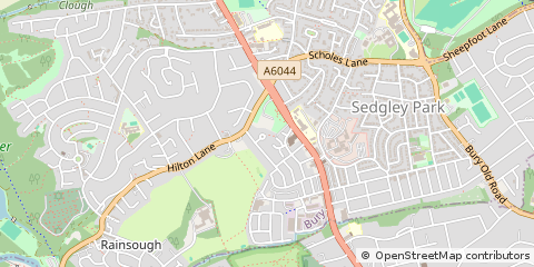 Map of Manchester