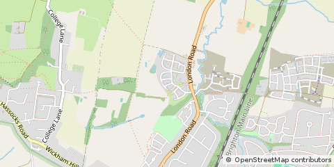 Map of Hassocks, West Sussex