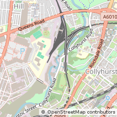 Map of Manchester