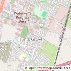 Map of Gloucester, Gloucestershire
