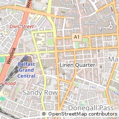 Map of Belfast
