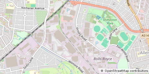 Map of Derby