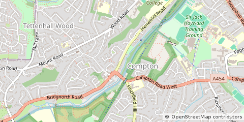 Map of Wolverhampton