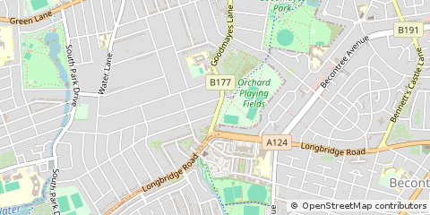 Map of Ilford