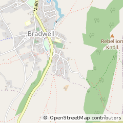 Map of Hope Valley, Derbyshire