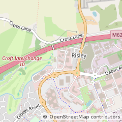 Map of Warrington