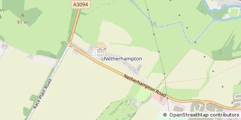Map of Salisbury, Wiltshire