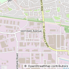Map of Newton Aycliffe, County Durham