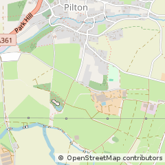 Map of Shepton Mallet, Somerset