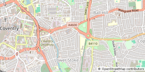 Map of Coventry