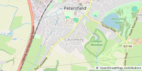 Map of Petersfield