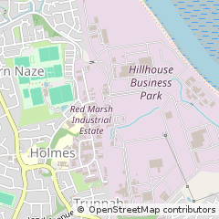 Map of Thornton Cleveleys, Lancashire