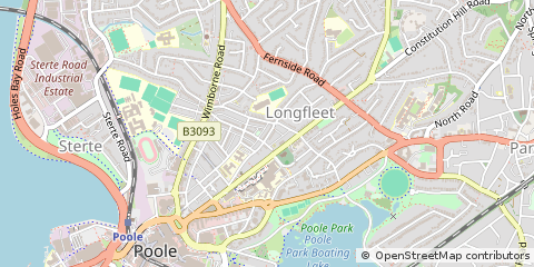 Map of Poole