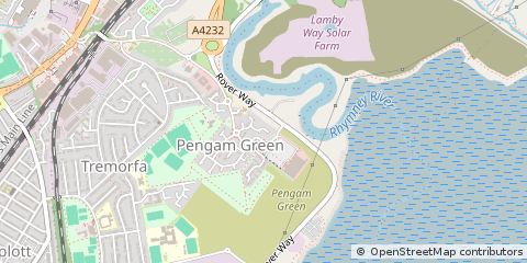 Map of Cardiff
