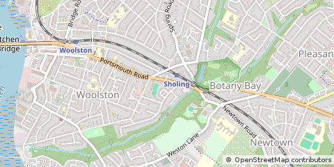 Map of Southampton