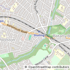Map of Southampton