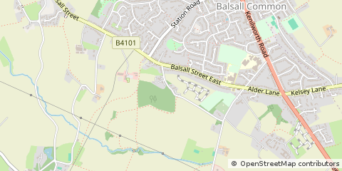 Map of Coventry, West Midlands
