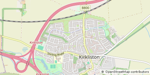 Map of Kirkliston