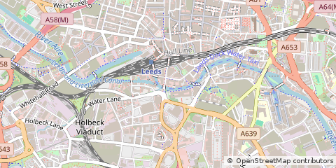 Map of Leeds
