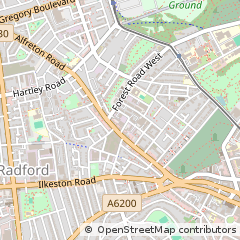 Map of Nottingham