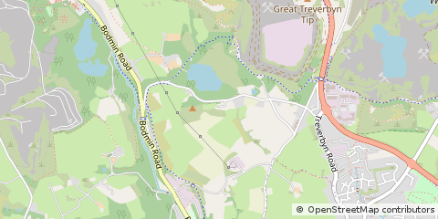 Map of ST. Austell, Cornwall