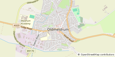 Map of Aberdeenshire